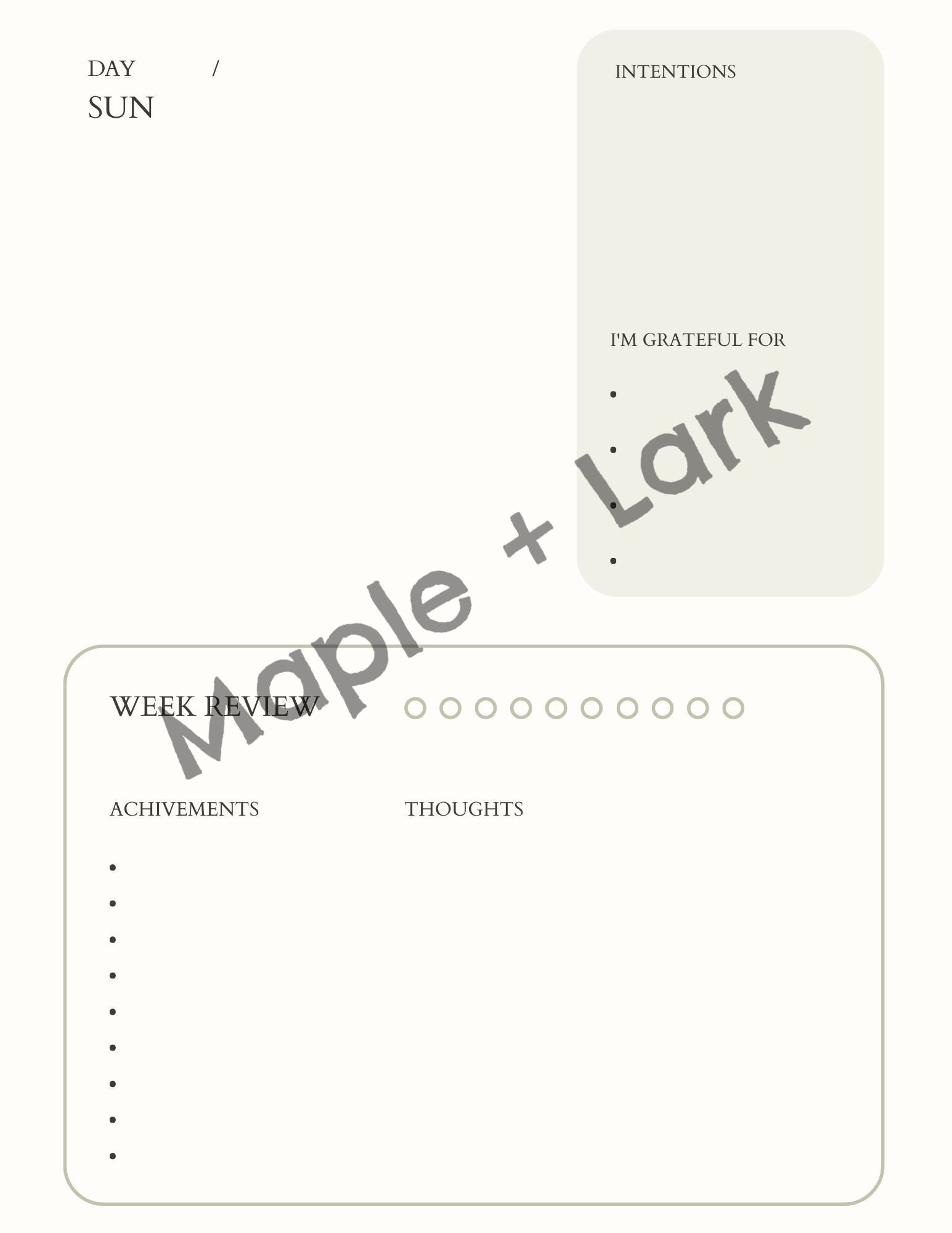 Maple + Lark