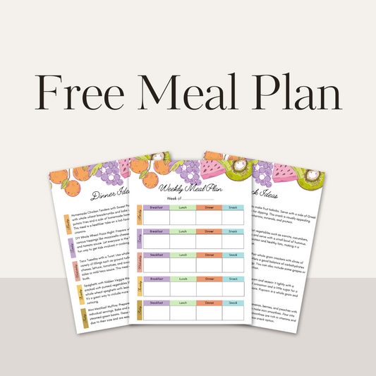 Weekly Meal Plan and Ideas | Instant Download