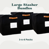 Large Stasher Bundles